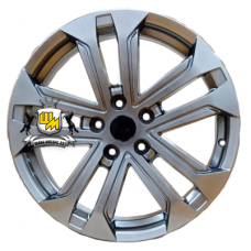 Khomen Wheels 7x18/5x114,3 ET48,5 D67,1 KHW1803 (Sportage) Dark Chrome