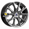K&K 7,5x17/5x115 ET44 D70,2 Твист (КС697М) Дарк платинум