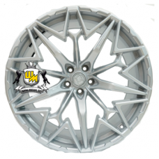 Khomen Wheels 10x22/5x112 ET30 D66,6 ZEUS 2202 (X5/X6/X7/Cullinan) Brilliant Silver