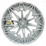 Khomen Wheels 10x22/5x112 ET30 D66,6 ZEUS 2202 (X5/X6/X7/Cullinan) Brilliant Silver