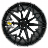 Khomen Wheels 10x22/5x112 ET30 D66,6 ZEUS 2202 (X5/X6/X7/Cullinan) Black matt MR