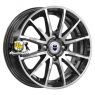 K&K 5,5x14/4x98 ET35 D58,5 Квант (КС960) Алмаз черный