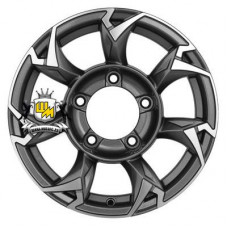 Khomen Wheels 5,5x15/5x139,7 ET5 D108,1 KHW1505 (Jimny) Gray-FP