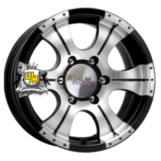 K&K 8x16/5x139,7 ET20 D110,1 Байконур (КС465М) Алмаз черный K&K 8x16/5x139,7 ET20 D110,1 Байконур (КС465М) Алмаз черный