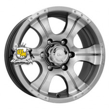 K&K 8x16/6x139,7 ET0 D111,6 Байконур (КС465М) Дарк платинум