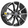 K&K 7,5x17/5x115 ET40 D70,2 Меренге (КС902) Алмаз черный