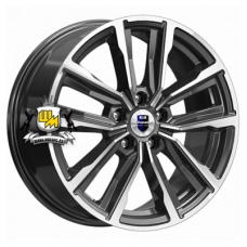 K&K 7,5x17/5x112 ET45 D57,1 Лацио (КС964) Алмаз черный