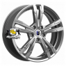 K&K 7x18/5x112 ET35 D66,6 Karrera Light (КС935) Дарк платинум брайт