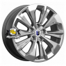 K&K 7x17/5x112 ET45 D57,1 Авиор (КС936) Дарк платинум брайт