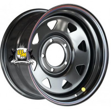 Off-Road Wheels 9x17/5x150 ET-24 D113 Тойота Ленд Крузер 100/105 черный (треуг. мелкий)