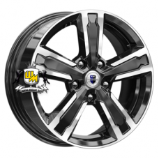 K&K 6,5x16/5x110 ET37 D65,1 Оклахома (КС998) Алмаз черный