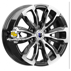 K&K 7,5x18/6x139,7 ET30 D106,1 Меконг (КС959) Алмаз черный