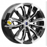 K&K 7,5x18/6x139,7 ET30 D106,1 Меконг (КС959) Алмаз черный