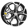 Khomen Wheels 7x17/5x114,3 ET37 D66,5 KHW1702 (Jolion) Black-FP