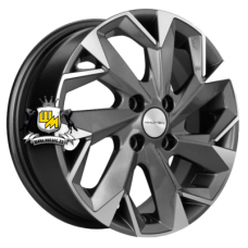 Khomen Wheels 6x15/4x100 ET50 D60,1 KHW1508 (Vesta) Gray-FP