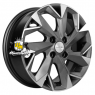 Khomen Wheels 6x15/4x100 ET50 D60,1 KHW1508 (Vesta) Gray-FP Khomen Wheels 6x15/4x100 ET50 D60,1 KHW1508 (Vesta) Gray-FP