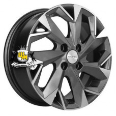 Khomen Wheels 5,5x14/4x98 ET35 D58,5 KHW1402 Gray-FP