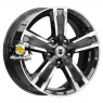 K&K 6,5x16/5x114,3 ET50 D66,1 Оклахома (КС998) Алмаз черный K&K 6,5x16/5x114,3 ET50 D66,1 Оклахома (КС998) Алмаз черный
