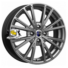 K&K 6x15/4x100 ET35 D67,1 Меандр (КС888) Дарк платинум