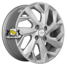 Khomen Wheels 5,5x14/4x100 ET46 D54,1 KHW1402 (Alsvin/Getz/i20) F-Silver