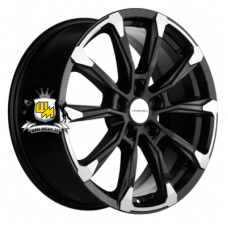 Khomen Wheels 7,5x18/5x108 ET47 D60,1 KHW1808 (Chery Tiggo 8/8 Pro) Black-FP