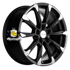 Khomen Wheels 7,5x18/5x114,3 ET37 D66,5 KHW1808 (Jolion) Black-FP