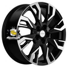Khomen Wheels 7x18/5x114,3 ET40 D66,5 KHW1809 (Haval Dargo) Black-FP