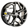 Khomen Wheels 7x17/5x108 ET45 D60,1 KHW1716 (Chery Tiggo 3/Tiggo 3 Pro) Black-FP