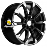 Khomen Wheels 7,5x18/5x108 ET40 D54,1 KHW1808 (Jac/Москвич 3) Black-FP