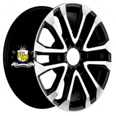 Khomen Wheels 7,5x18/6x139,7 ET38 D100,1 KHW1805 (Haval H5/Great Wall Hover H3/H5) Black-FP Khomen Wheels 7,5x18/6x139,7 ET38 D100,1 KHW1805 (Haval H5/Great Wall Hover H3/H5) Black-FP