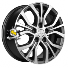 Khomen Wheels 6,5x16/5x110 ET43 D65,1 KHW1608 (Opel Zafira) Gray-FP Khomen Wheels 6,5x16/5x110 ET43 D65,1 KHW1608 (Opel Zafira) Gray-FP