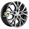 Khomen Wheels 6,5x16/5x110 ET43 D65,1 KHW1608 (Opel Zafira) Gray-FP Khomen Wheels 6,5x16/5x110 ET43 D65,1 KHW1608 (Opel Zafira) Gray-FP