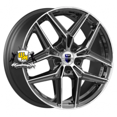 K&K 7x17/5x114,3 ET50 D67,1 Юнион (КС1025) Алмаз черный