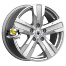 K&K 7x16/5x110 ET45 D67,1 Висмут (КС1009) Дарк платинум