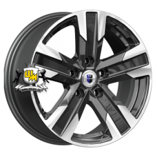 K&K 7x16/5x114,3 ET35 D67,1 Висмут (КС1009) Алмаз черный