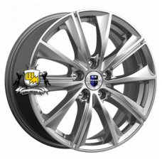 K&K 7x17/5x108 ET50 D63,35 Арнар (КС896) Дарк платинум