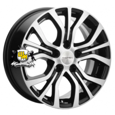 Khomen Wheels 6,5x16/5x110 ET43 D65,1 KHW1608 (Opel Zafira) Black-FP