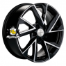 Khomen Wheels 7x17/5x108 ET40 D54,1 KHW1714 (Jac/Москвич 3) Black-FP