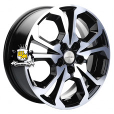 Khomen Wheels 6,5x17/5x108 ET43 D65,1 KHW1711 (DFM AX 7) Black-FP Khomen Wheels 6,5x17/5x108 ET43 D65,1 KHW1711 (DFM AX 7) Black-FP