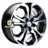 Khomen Wheels 6,5x17/5x108 ET43 D65,1 KHW1711 (DFM AX 7) Black-FP