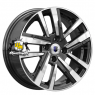 K&K 6x15/4x100 ET40 D60,1 Хант (КС1034) Алмаз черный