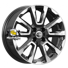 K&K 6,5x16/4x100 ET41 D60,1 КС1026 Алмаз черный