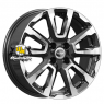 K&K 6,5x16/4x100 ET41 D60,1 КС1026 Алмаз черный