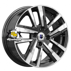 K&K 6x15/4x100 ET37 D60,1 Хант (КС1034) Алмаз черный