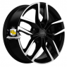 Khomen Wheels 6,5x17/5x108 ET43 D65,1 KHW1708 (Dongfeng AX7/Evolute i-PRO) Black-FP