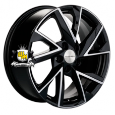 Khomen Wheels 7x17/5x110 ET46 D63,3 KHW1714 (Changan CS35/CS35 Pro) Black-FP