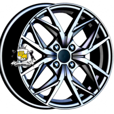 СКАД 6,5x16/4x100 ET41 D60,1 Асти (КЛ377) Графит