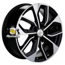 Khomen Wheels 7x17/5x108 ET40 D54,1 KHW1703 (Jac/Москвич 3) Black-FP Khomen Wheels 7x17/5x108 ET40 D54,1 KHW1703 (Jac/Москвич 3) Black-FP