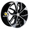 Khomen Wheels 7x17/5x108 ET40 D54,1 KHW1703 (Jac/Москвич 3) Black-FP
