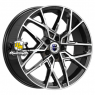 K&K 7x18/5x110 ET40 D65,1 Вудроф (КС1044) Алмаз черный